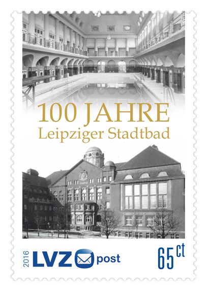 Briefmarke Stadtbad 65ct